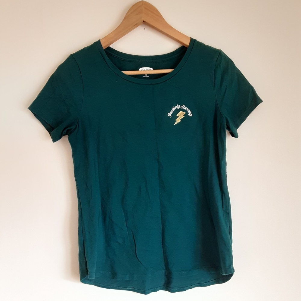 Emerald green t-shirt